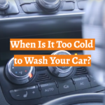 When Is It Too Cold to Wash Your Car?