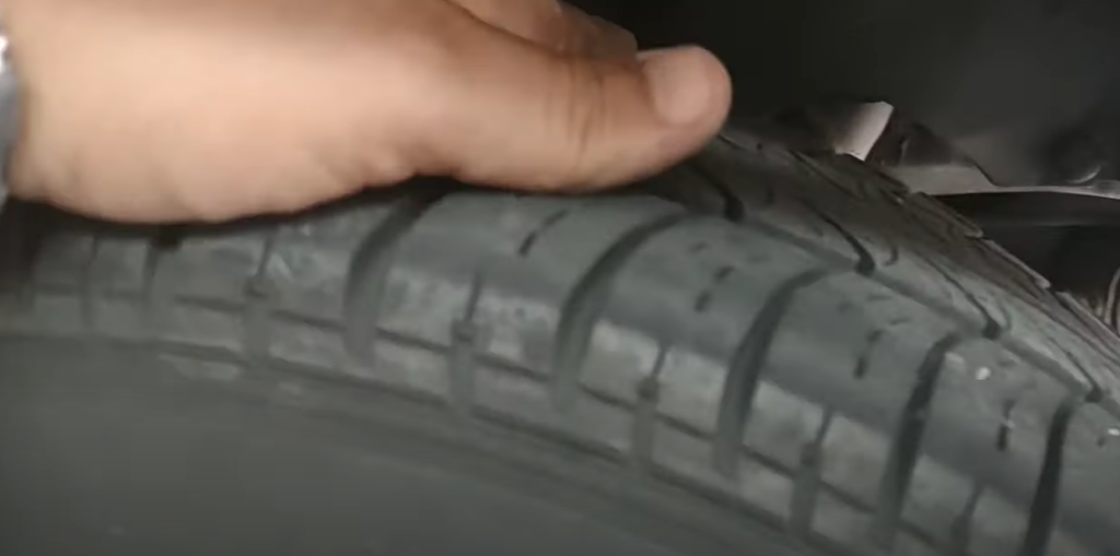 How do you treat a spare tire?