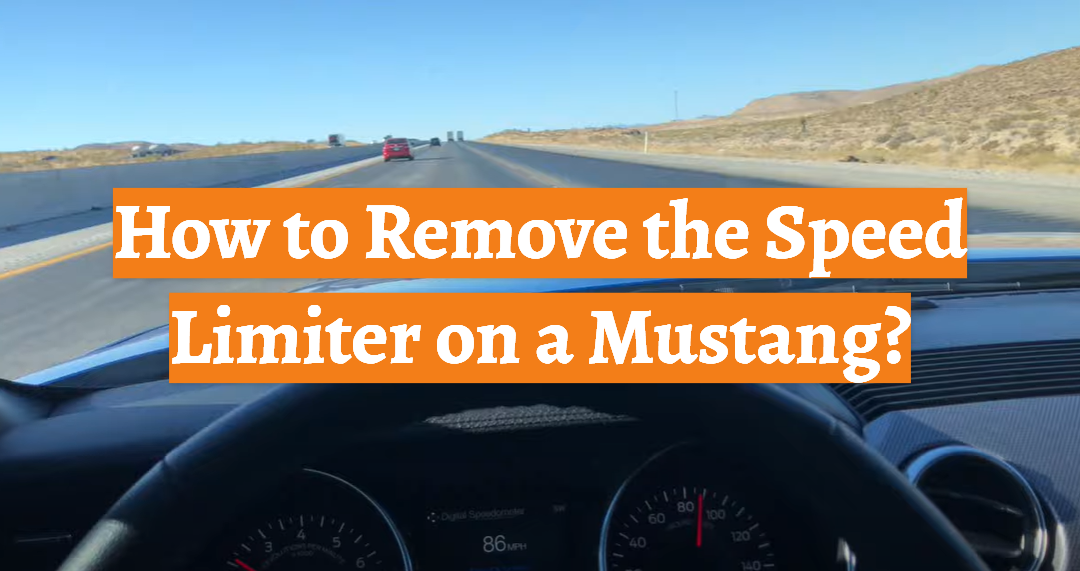 How to Remove the Speed Limiter on a Mustang?